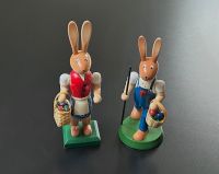2 Hasen Hasenpaar aus Holz handbemalt H 11.5 und 13cm Deko Ostern Thüringen - Eisenach Vorschau