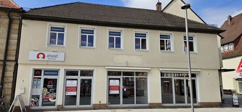 Perfekte Sichtlage am neuen Paradeplatz in Forchheim