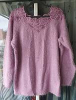 Pullover mit Spitze von Rainbow Gr. 44/46 altrosa, ungetragen Bayern - Dillingen (Donau) Vorschau
