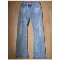 Jeans 36 Low waist used Bund 35 cm L=104cm slim Bootcut W28 Push Niedersachsen - Dörpen Vorschau