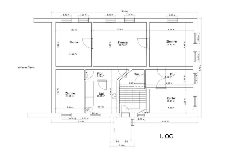 4 Zimmer Wohnung mit zus. Ofen in Seifhennersdorf