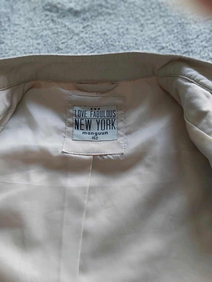 Sommer Frühling Jacke Manguun gr.152 beige mädchen in Mannheim