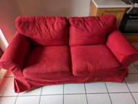 Sofa Couch IKEA Ektorp 2er Zweier rot Baden-Württemberg - Freiburg im Breisgau Vorschau