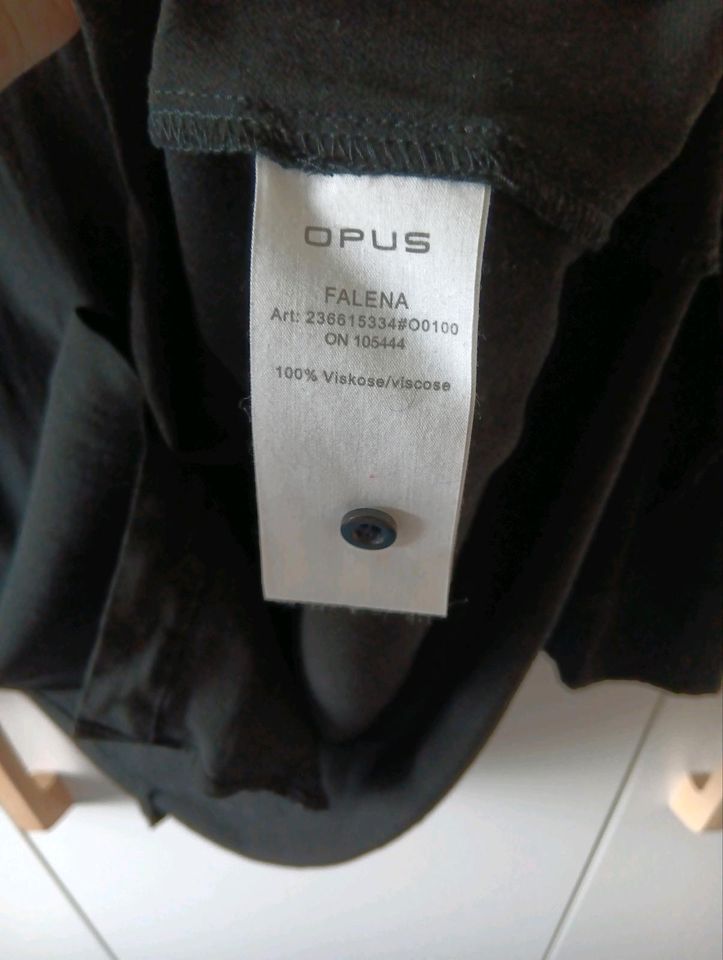 Opus schwarze Longbluse Größe 40 neu in Steinfurt