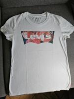 Levi's T-Shirt Logo Aufdruck Rosen Blumen weiß Nordrhein-Westfalen - Uedem Vorschau