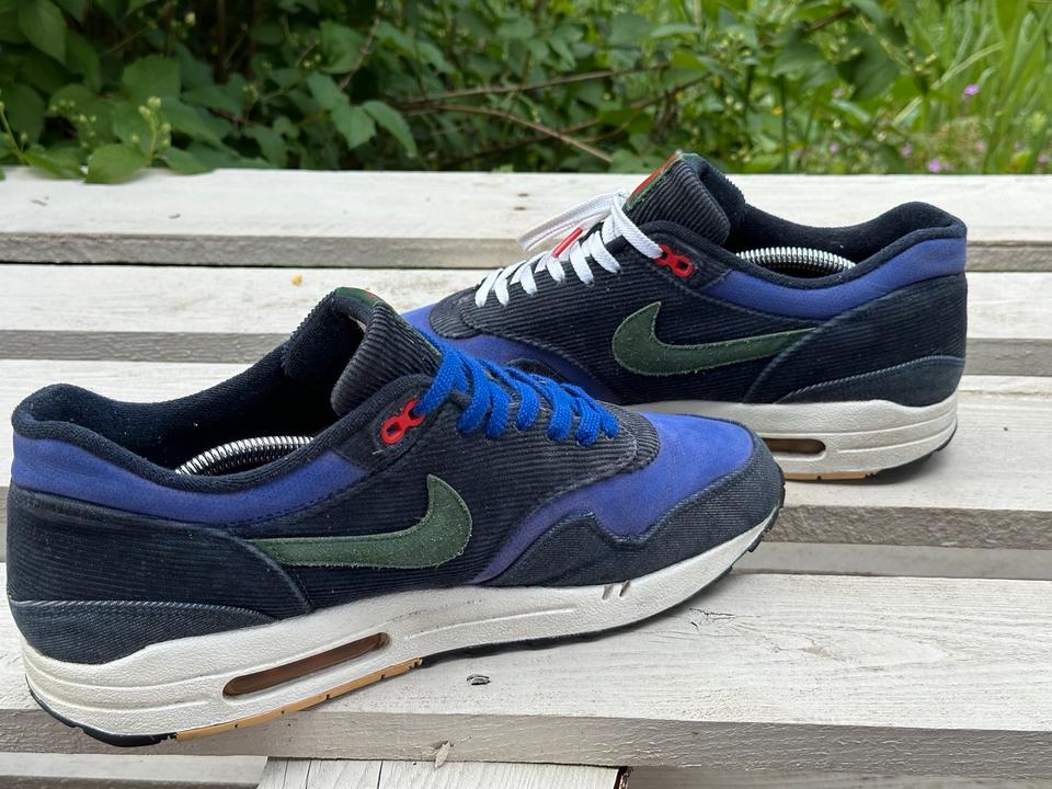 Nike Air Max 1 Patta 5th Anniversary Denim Corduroy 366379 400