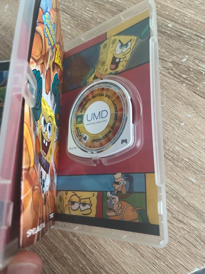 PSP Spiele - Lemmings / Könige der Wellen / Spongebob der gelbe R in Ludwigsburg