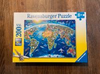 Puzzle Die Welt von Ravensburger 200 Teile vollständig!! Herzogtum Lauenburg - Geesthacht Vorschau