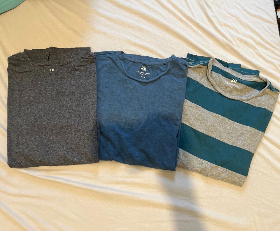 H&M Basic T-shirts Größe M Slim Fit in Hannover