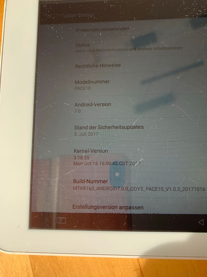 Odys Pace 10 Androit 7 Tablet Reader 128 GB in Stetten Pfalz