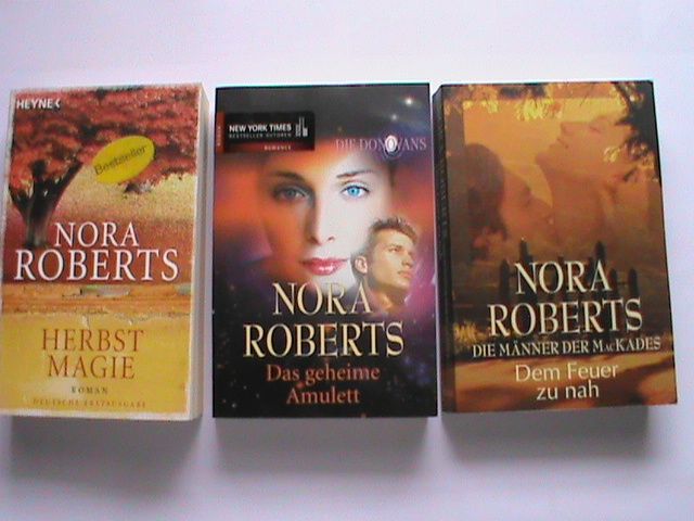 Nora Roberts: Verschiedene Bücher, je Buch 4 € in Gießen