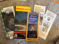 Puerto Rico Landkarte Reisekarte Botanik Sachsen - Bannewitz Vorschau