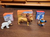 Schleich Tiere v. Happy Meal: Imker Schlumpf, Löwe, Eisbär Bayern - Trogen Vorschau