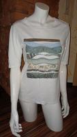 Damen T-shirt weiß grün S.oliver 34 Halbarm Baumwolle Thüringen - Schimberg Vorschau