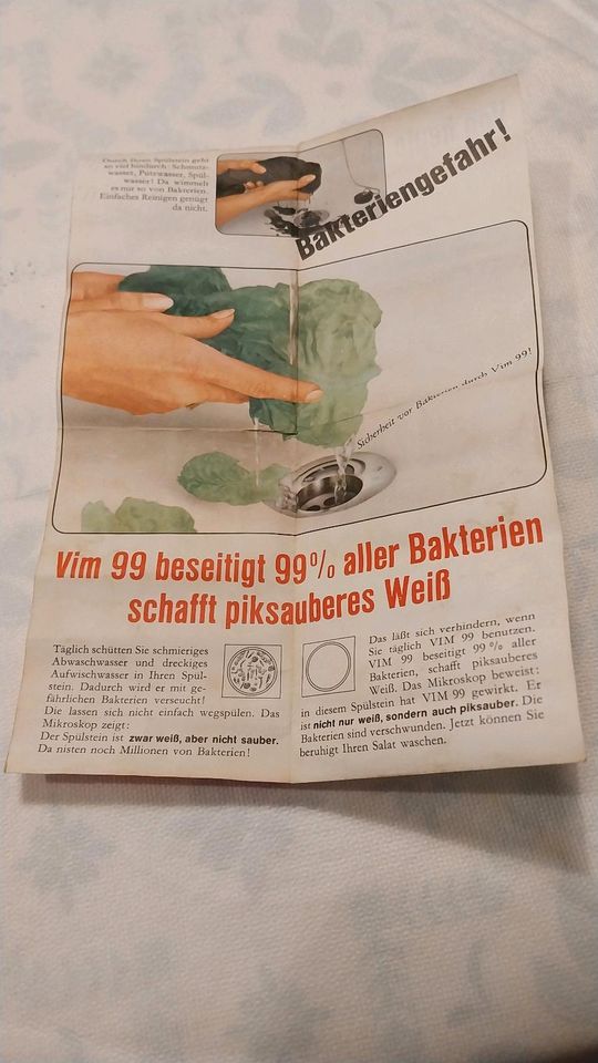 4 alte, nostalgische "Putzmittel" in Miniatur in Kempten