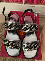 Tory Burch Sandalen Adrien Mirror Metallic Silver OVP Gr. 8= 37 Wandsbek - Hamburg Rahlstedt Vorschau