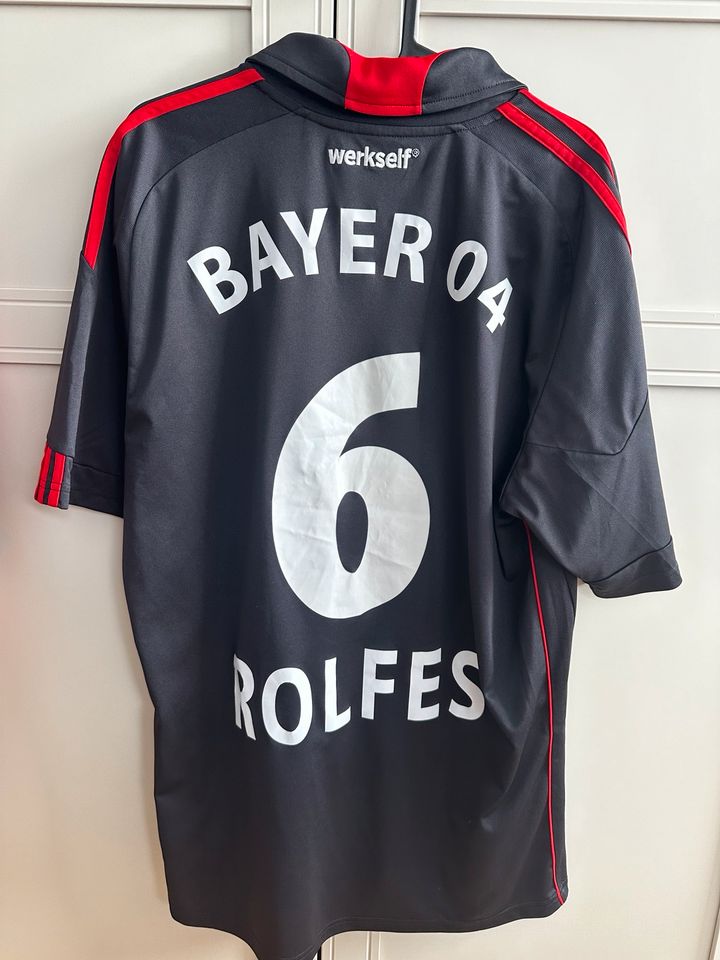 Bayer Leverkusen Simon Rolfes Trikot Gr. L in Stolberg (Rhld)