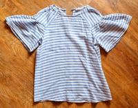 Tshirt, Bluse, Große Ärmel, blau weiß gestreift, edc, Gr. XS Hessen - Ebersburg Vorschau