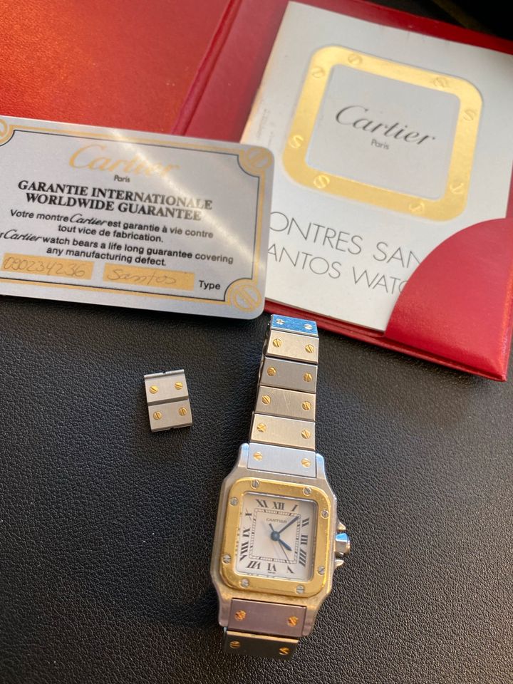 Cartier Santos /Damen Uhr Automatik in Quickborn