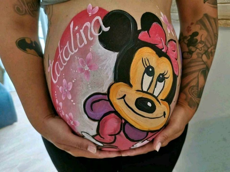 Bellypainting / Babybauch Bemalung / Schwangerschaft /Babyparty in Rotthalmünster