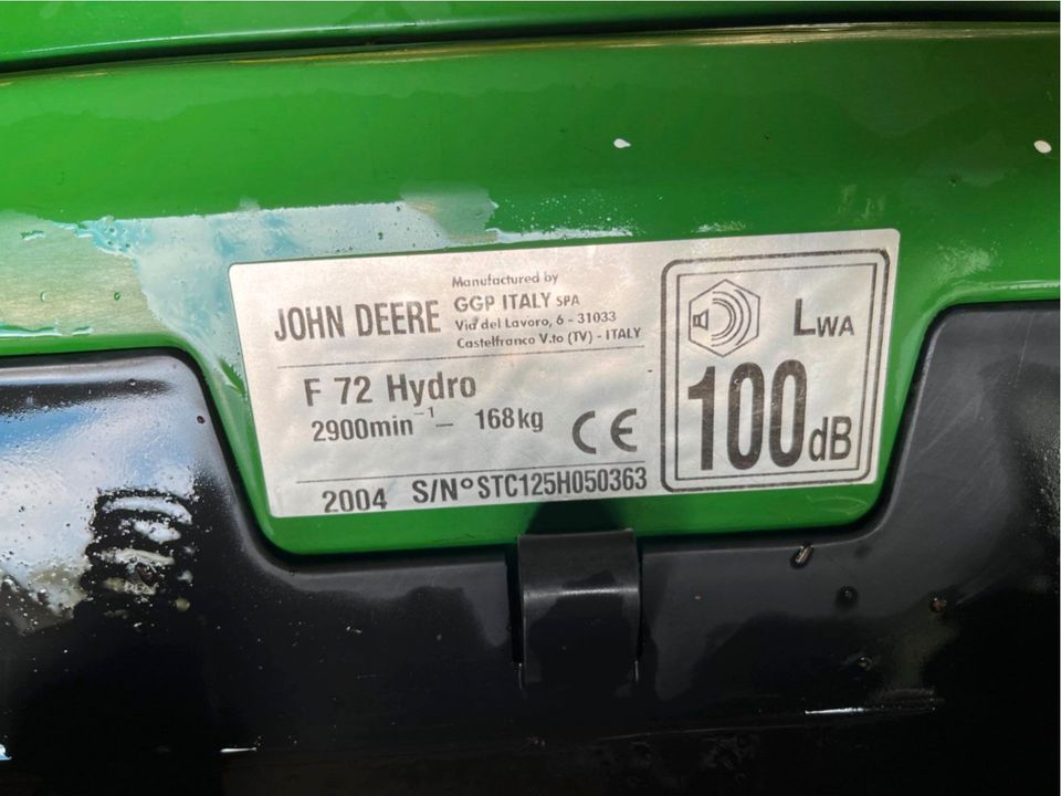 John Deere CR-125 Aufsitzmäher in Merzhausen