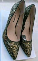 Glitzer Pumps Glitzer High Heels gold, silber, schwarz Gr.37 neu Berlin - Marienfelde Vorschau