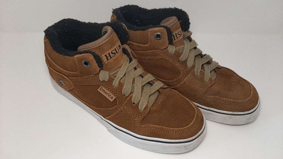 Emerica HSU Skater Schuhe / Sneaker bown-braun Gr.37 gefüttert in Hildesheim