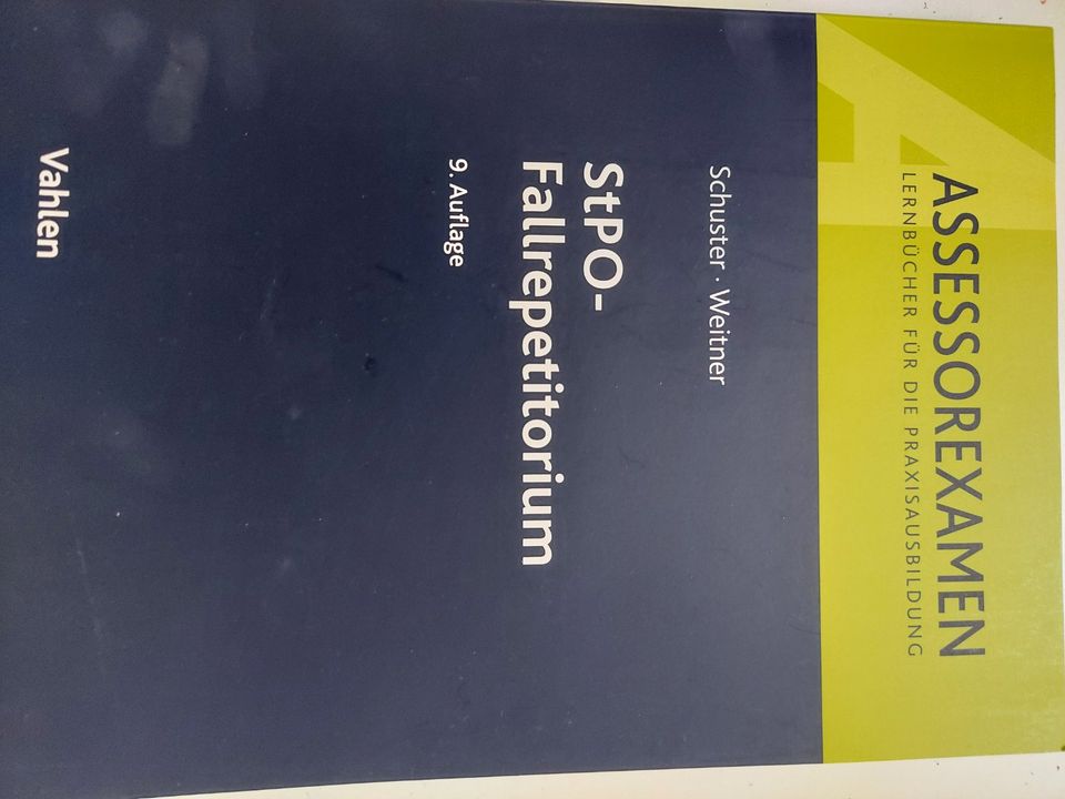 Schuster/ Weiter StPO-Fallrepetitorium 9. Auflage in Regensburg