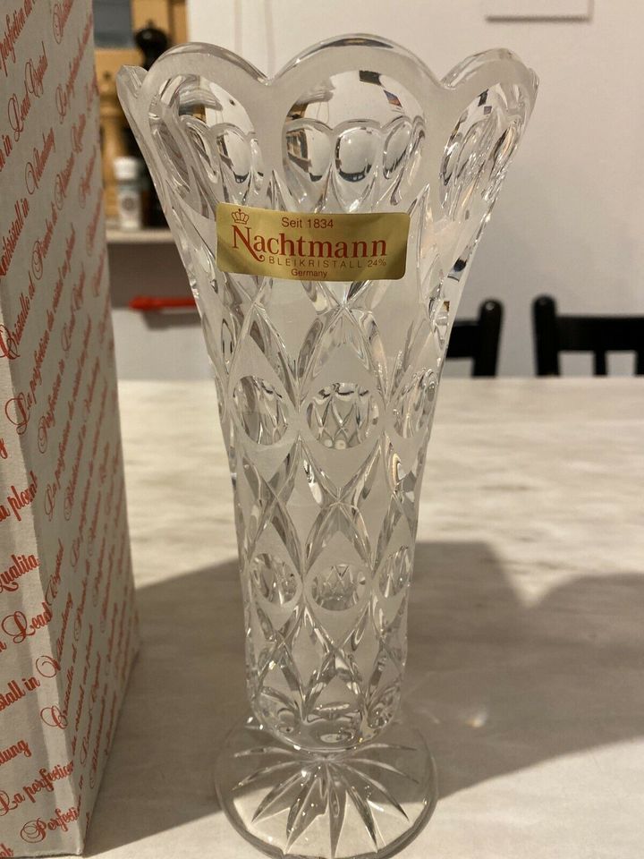 Nachtmann Bleikristall Vase in Neulußheim