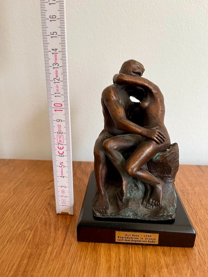 Bronze August Rodin „Der Kuss“ Nachbildung in Hamburg