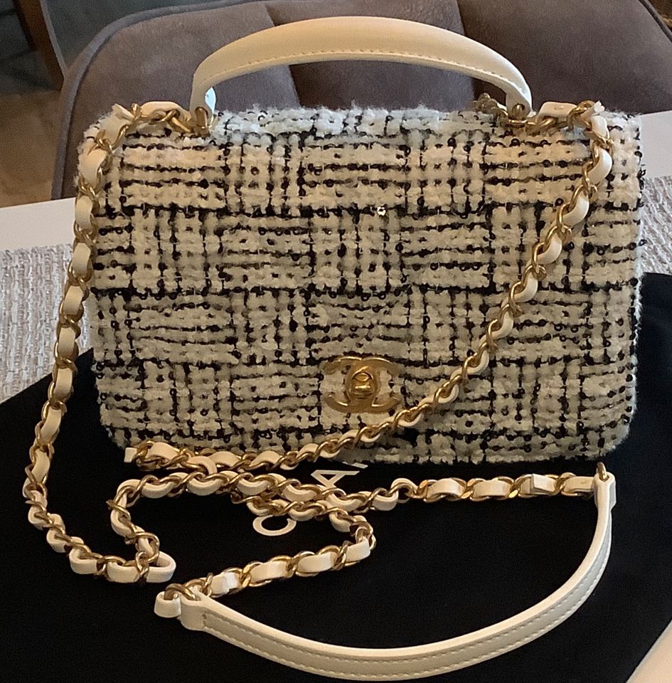 Chanel Tweed Tasche NEU ❤️ in Geversdorf