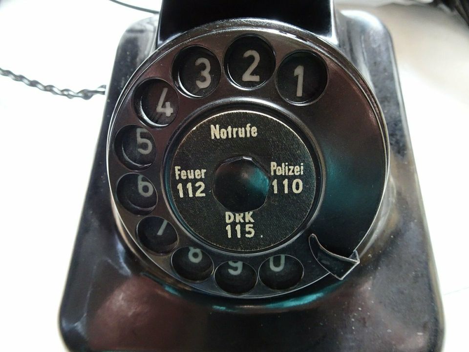 Telefon Fernsprecher Tischapparat W38 -  Metallglocken (vor 1941) in Herford