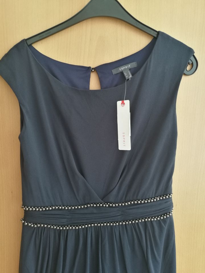 NEU Esprit Kleid Abendkleid Partykleid festlich blau Gr. S NP 59€ in Velen