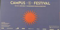 Campus Festival Ticket Freiburg im Breisgau - Vauban Vorschau