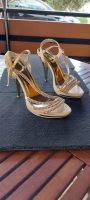 High Heels Peeptoes Strass/Gold Gr.39 Nagelneu! Nordrhein-Westfalen - Odenthal Vorschau