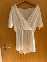 Jumpsuit kurz weiß Gr. M von H&M Bayern - Starnberg Vorschau