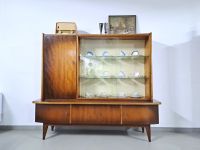 Wohnzimmerschrank 50er 60er J. Vitrine Highboard Buffet Vintage Dresden - Dresden-Plauen Vorschau