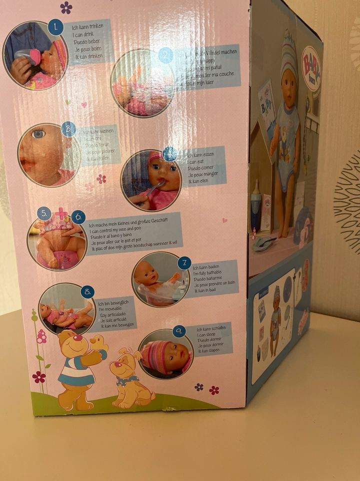 schöne BABY Born Interactive -neu- in Bürstadt