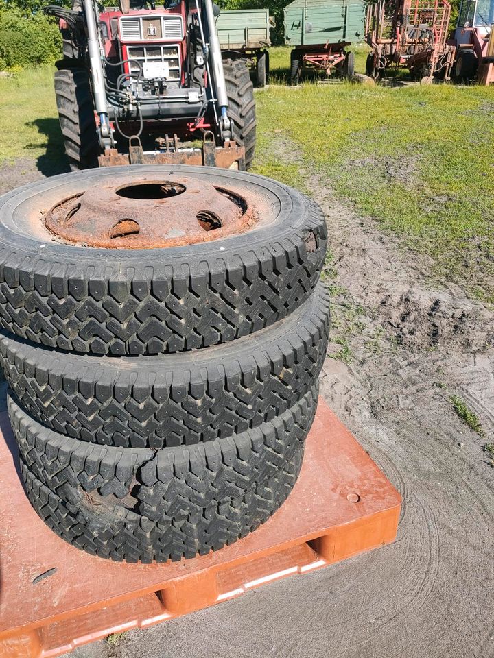 Reifen Felgen Zwillingsreifen 8.5 R17.5 in Wittingen