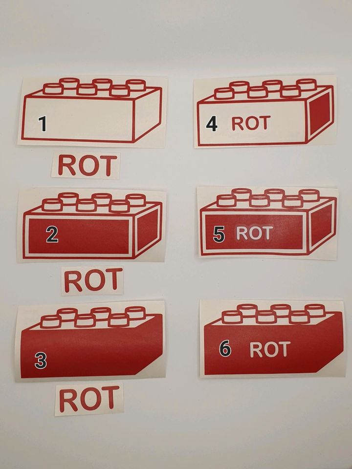 Trofast Beschriftung Lego Aufkleber Sticker Set Ikea Boxen in Hamburg