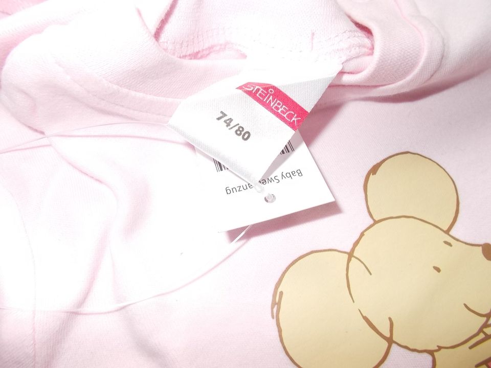 STEINBECK Baby Set LILLEBI Sweater Kombi Hose Pullover ROSA 74 80 in Nusse