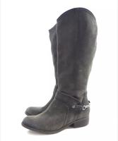 MARCO TOZZI Stiefel Leder Langschaft Western Grau Velour Gr. 37 Thüringen - Erfurt Vorschau