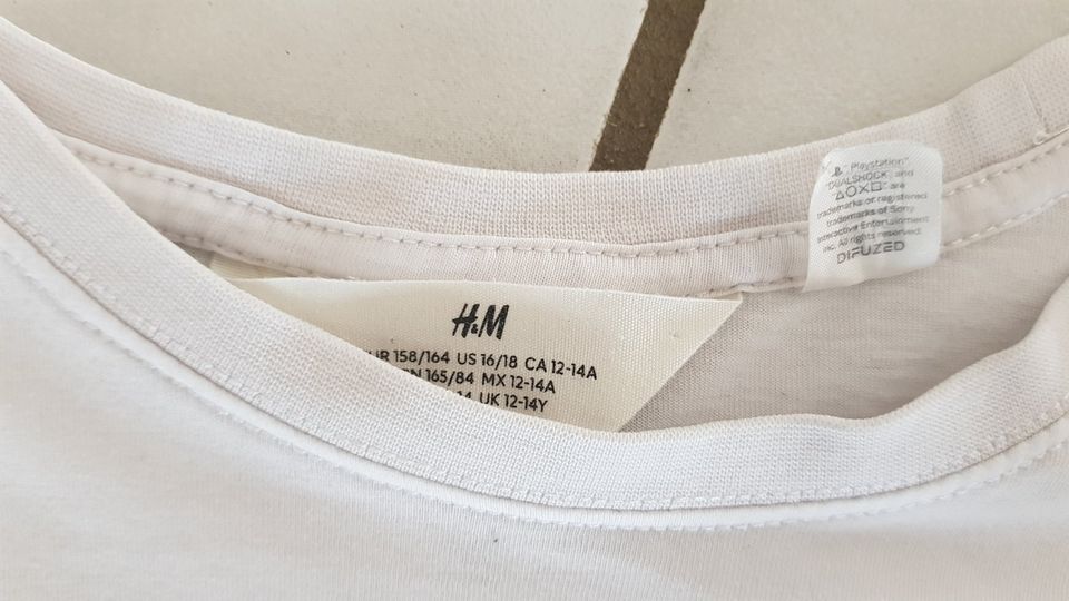 H&M T-Shirt/ T-Shirts " Gr. 158/ 164 " neuwertig !!! in Brohl-Lützing