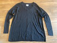 Pullover Pulli Größe L schwarz Zizzi langarm Shirt Sachsen-Anhalt - Möser Vorschau