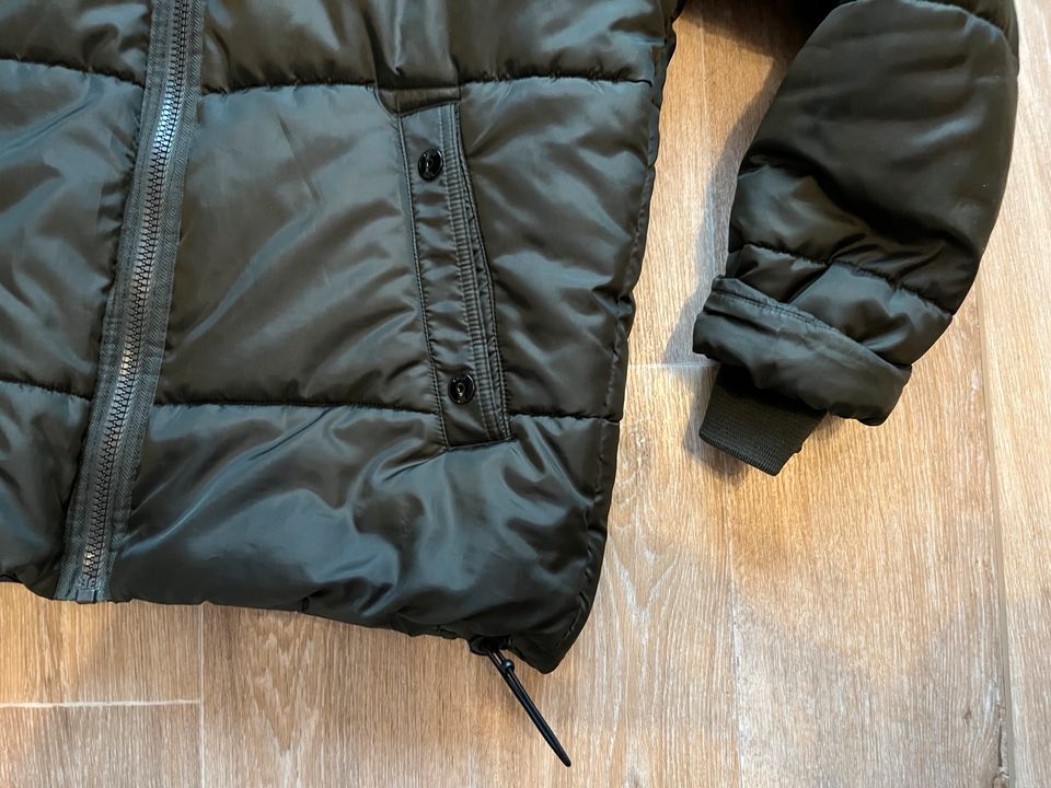 Original G Star RAW Herren Winterjacke Jacke Puffer Gr. M Asfalt in Linden