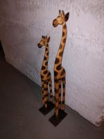 2 x Holzgiraffe Afrikadekoration Tierfigur Köln - Rodenkirchen Vorschau