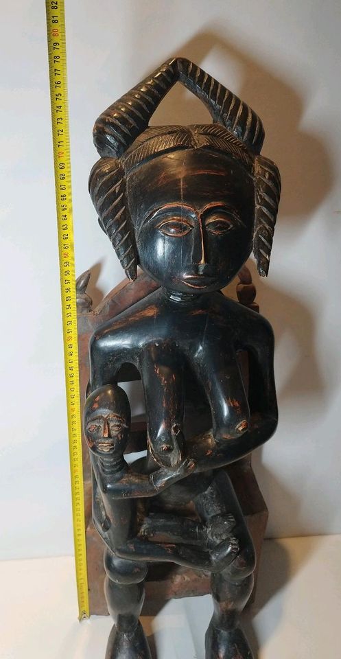 Holzfigur African Statuette der Ashanti 80 cm.. in Hanau