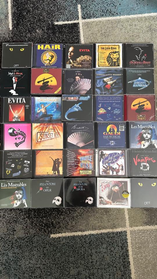 MUSICAL CD SAMMLUNG=43 CDs=Raritäten-Sammlerstücke-wie neu in Polch