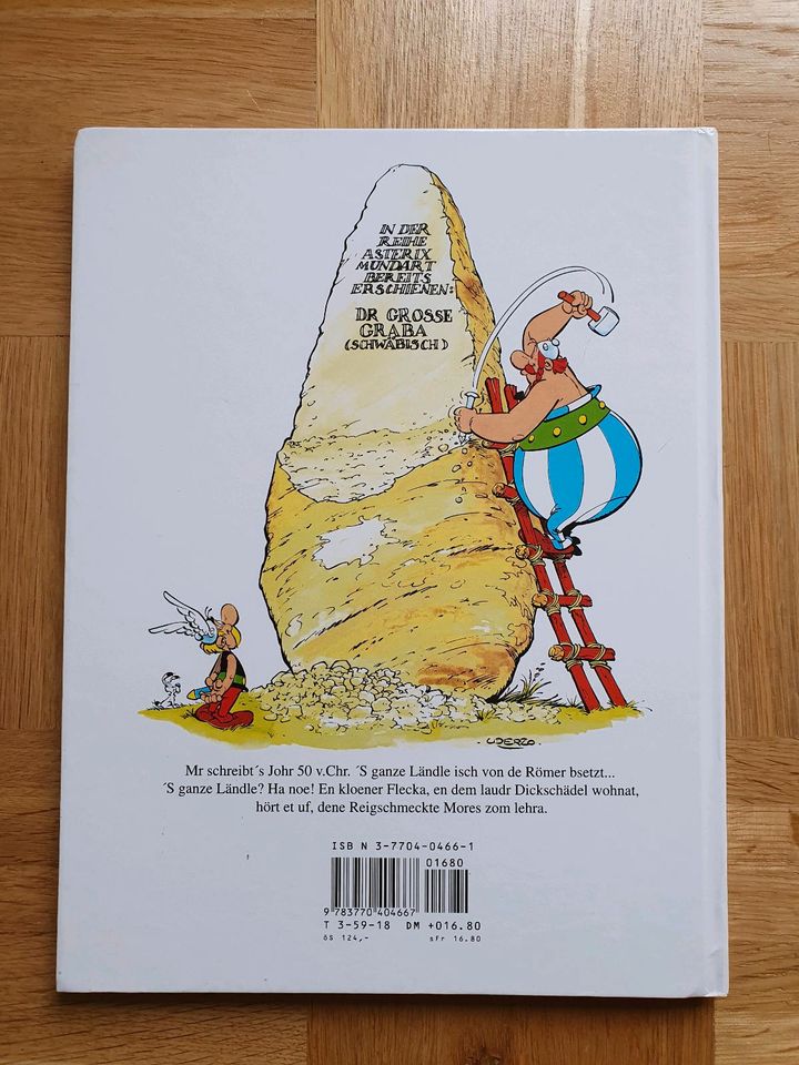 Asterix Comic Der große Graba schwäbisch Mundart Buch Obelix in München