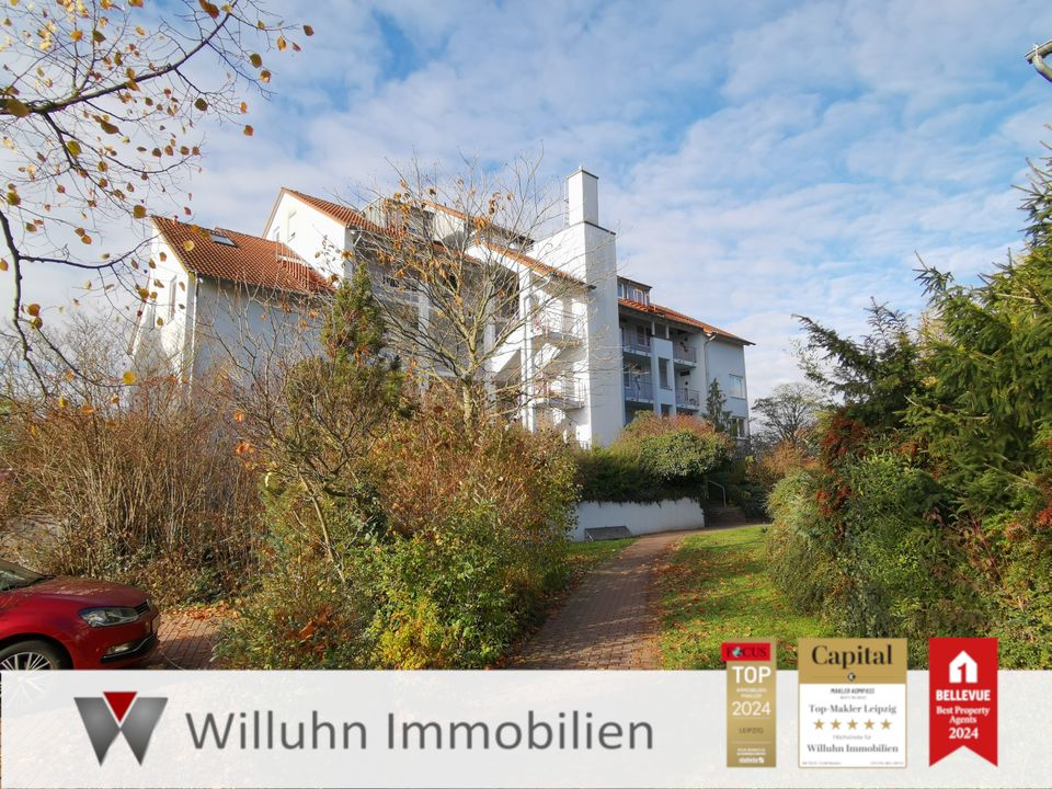 Schicke 2-RW mit Sonnenbalkon, EBK und TG in grüner Wohnlage in Leipzig